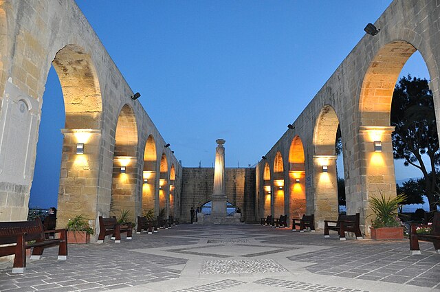 audioguida Upper Barrakka Gardens